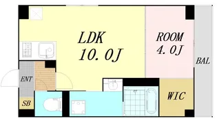 アリビラ鶴橋【1階】の間取り