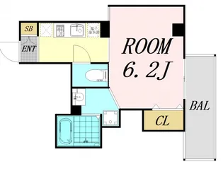みおつくし十三【3階】の間取り