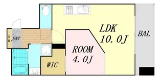 M.hills西本町【13階】の間取り