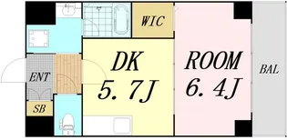 ベルデュール楓【3階】の間取り