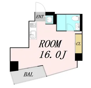 是空NANBA2【9階】の間取り