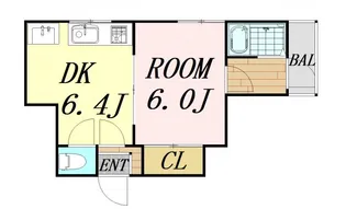 サンライフ菅原【4階】の間取り