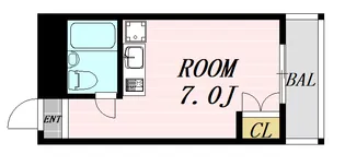 リアライズ江坂【4階】の間取り