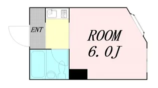チェリス桜川【3階】の間取り