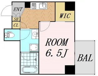 レクシア木川西【3階】の間取り