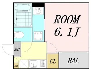 桜ハーモニーテラス【1階】の間取り