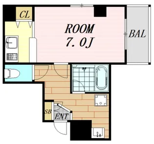 メゾン三和ドライ【3階】の間取り