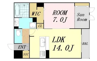 Auvergne Seybe【1階】の間取り