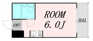 カムネス経大前【4階】の間取り