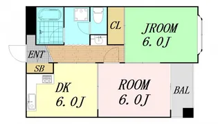 メゾン阪下【3階】の間取り