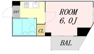 マンションセレーネ【5階】の間取り