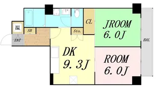 ヒルブリッジヒルNo.1【3階】の間取り