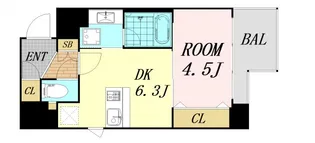 Da Vinchi【6階】の間取り