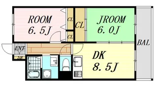パセオアンビエンテ【4階】の間取り