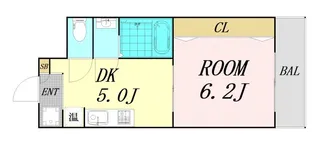 新深江池田マンション【7階】の間取り