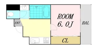 大阪府大阪市西区立売堀5丁目【マンション】の間取り