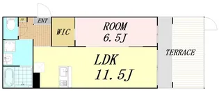 SUITE TERRACE RELIER【1階】の間取り