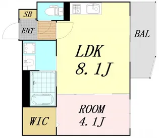 Lumiere【2階】の間取り