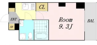 セレニテ新大阪弐番館【3階】の間取り
