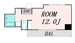 クレアジオーネ中之島西【1階】の間取り