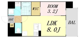 Alivis都島通【9階】の間取り