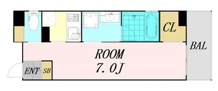 大阪府吹田市千里山東1丁目【マンション】の間取り