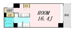 アーデンタワー南堀江【10階】の間取り