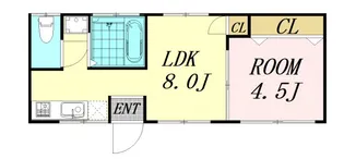エルム小谷【4階】の間取り