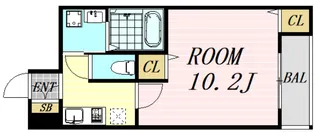 フジパレス吹田金田公園【3階】の間取り