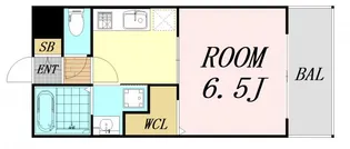S-FORT福島LaLuna【6階】の間取り