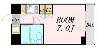 日興パレス都島【2階】の間取り