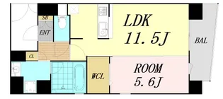 アグレアーブル【6階】の間取り
