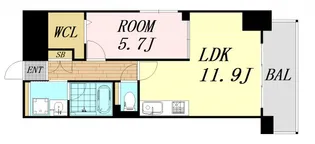 イルミナルグランデ【2階】の間取り