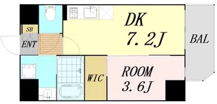 Art Ebie【9階】の間取り