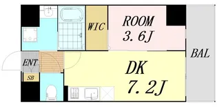 Art Ebie【5階】の間取り