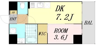 Art Ebie【9階】の間取り