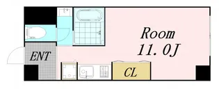 グランヴィ新大阪【4階】の間取り
