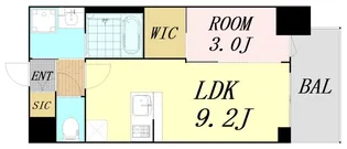 GENOVIA大阪大正【3階】の間取り