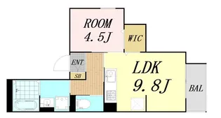 YOURMAISON TENMA【3階】の間取り