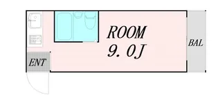 ジュネス野江【4階】の間取り