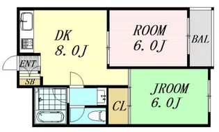 橋本ビル【4階】の間取り