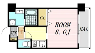 GROOVE西三国【3階】の間取り