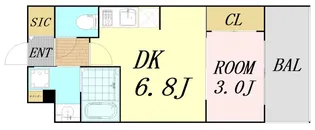 D.Clarest本庄東FJRE【10階】の間取り