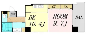 アルデール ヒル 内久宝寺【6階】の間取り