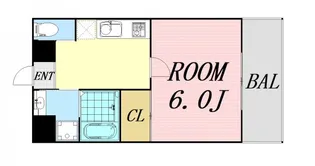ローレル関大前【1階】の間取り