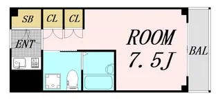 INOVE千里万博公園【6階】の間取り