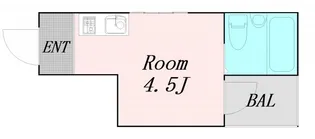 プレアール新大阪3【4階】の間取り