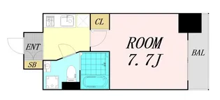 SERENiTE本町エコート【12階】の間取り