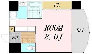 リーヴァ・メイ【9階】の間取り