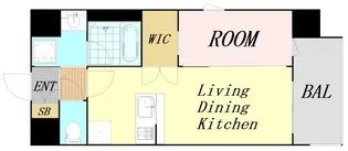 ブランシエスタ南吹田パークサイド【4階】の間取り